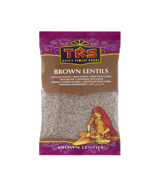 TRS Whole Brown Lentils (Sabut Masoor) - 2Kg
