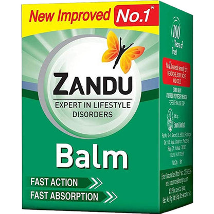 Zandu Balm 50ml - Natural Pain Relief Ointment Available on Worldfoodhub